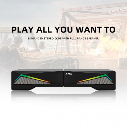 JEDEL S550 1+1 RGB HOPARLÖR USB SPEAKER SOUND BAR ÖZELLİKLİ